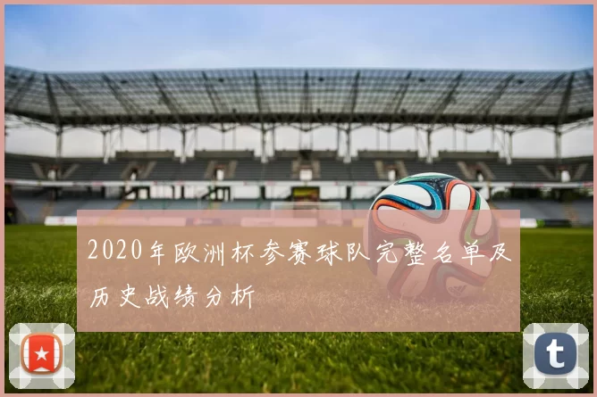 2020年欧洲杯参赛球队完整名单及历史战绩分析